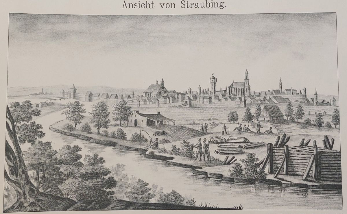 Ansicht von Straubing
