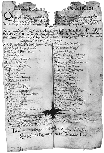 Turmurkunde Aldersbach. Foto: © Robert Klugseder (CC BY-SA 4.0)