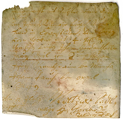 Turmurkunde Aldersbach. Foto: © Staatliches Bauamt Passau