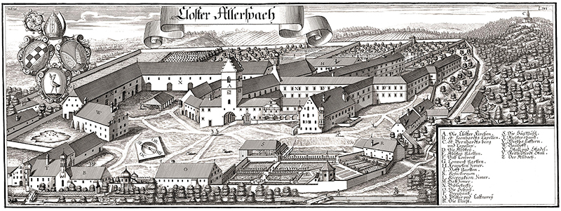 Kupferstich von Michael Wening, ca. 1705