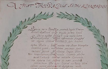 Festbeschreibung: 600 Jahre Kloster Aldersbach 1746