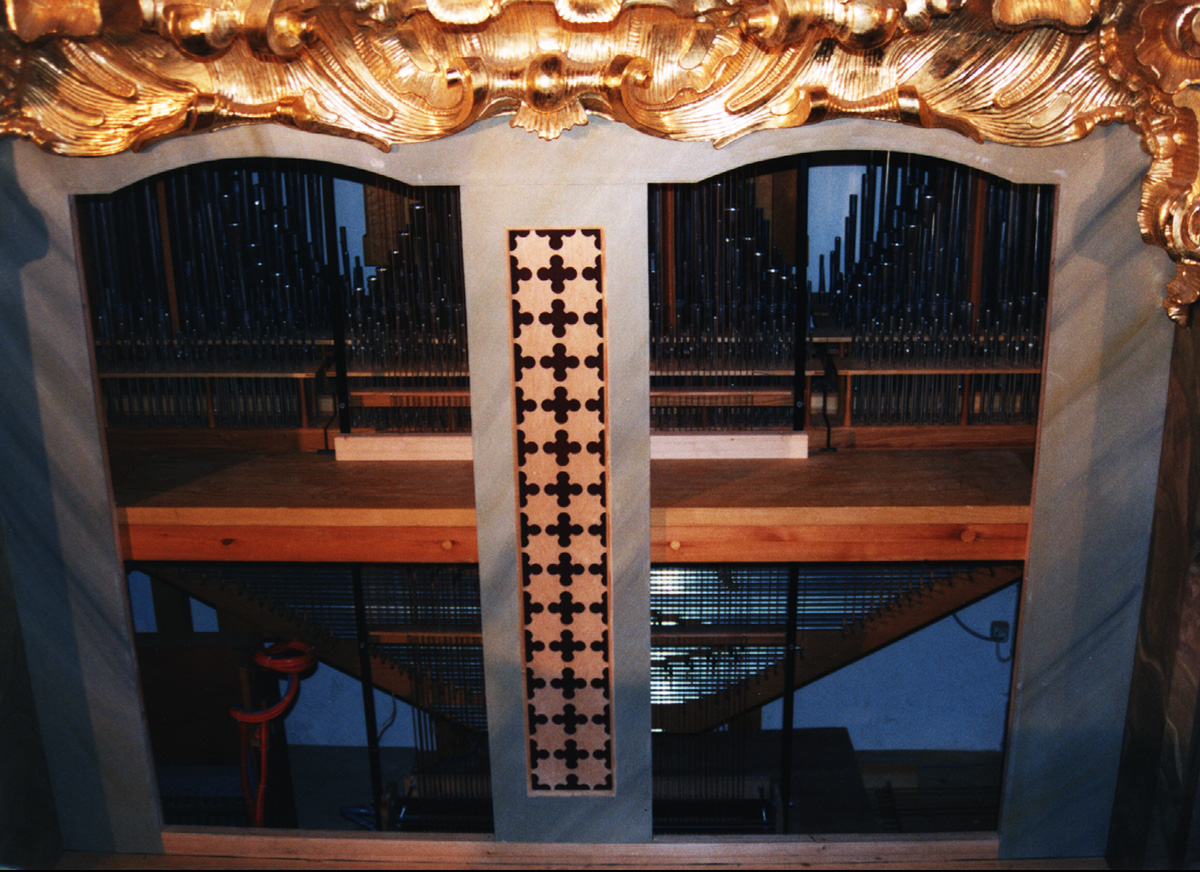 Zweites Manual (Brustwerk der Hauptorgel)