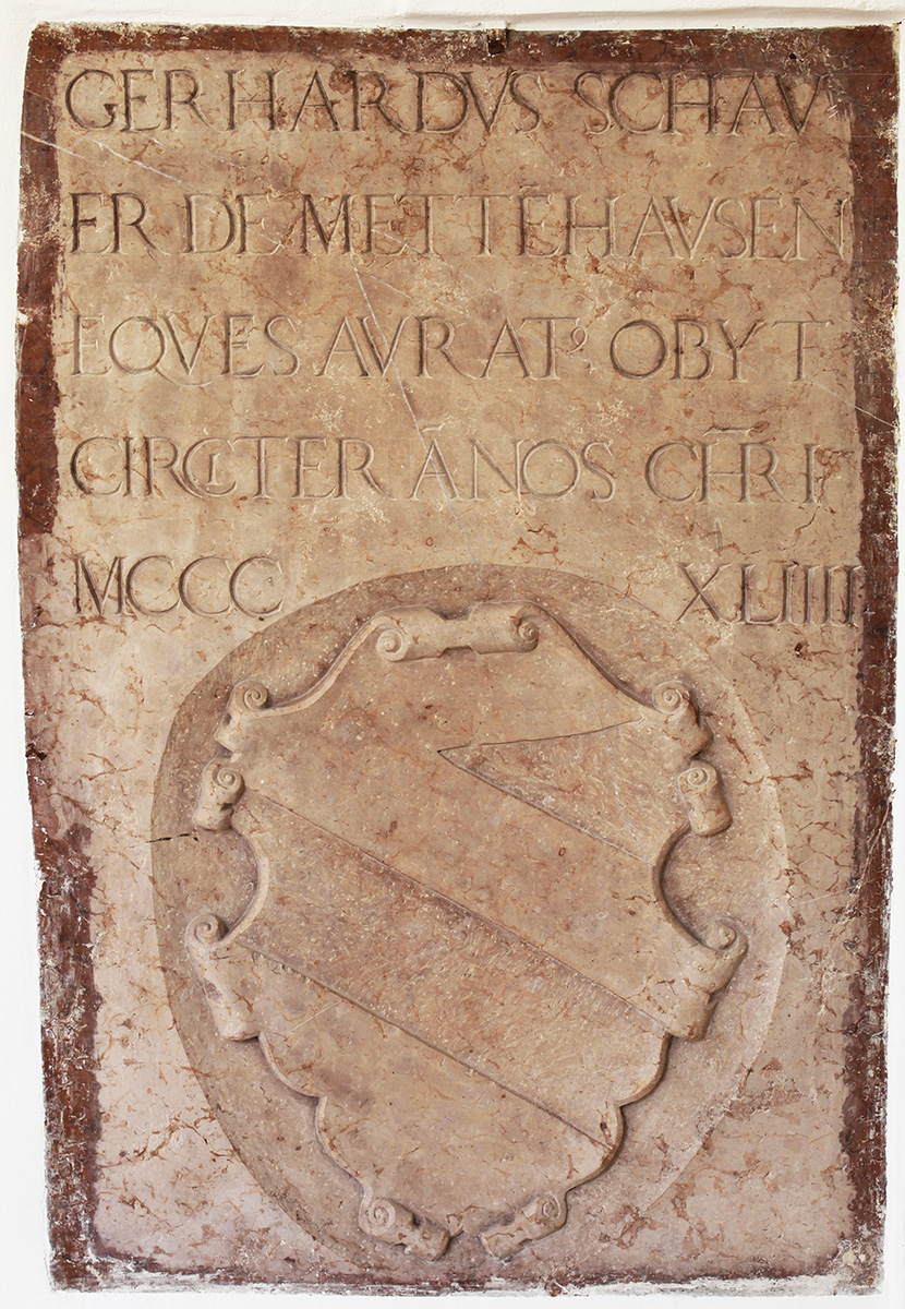 Gedenkplatte für Gerhard Schauer von Mettenhausen